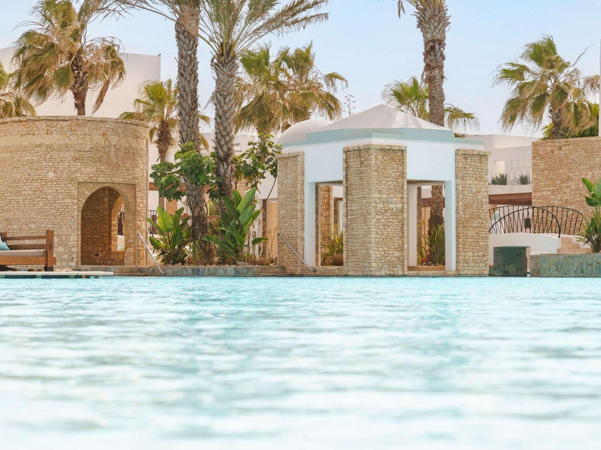 Sofitel Agadir Royal Bay Resort Bagian luar foto The swimming pool at the hotel