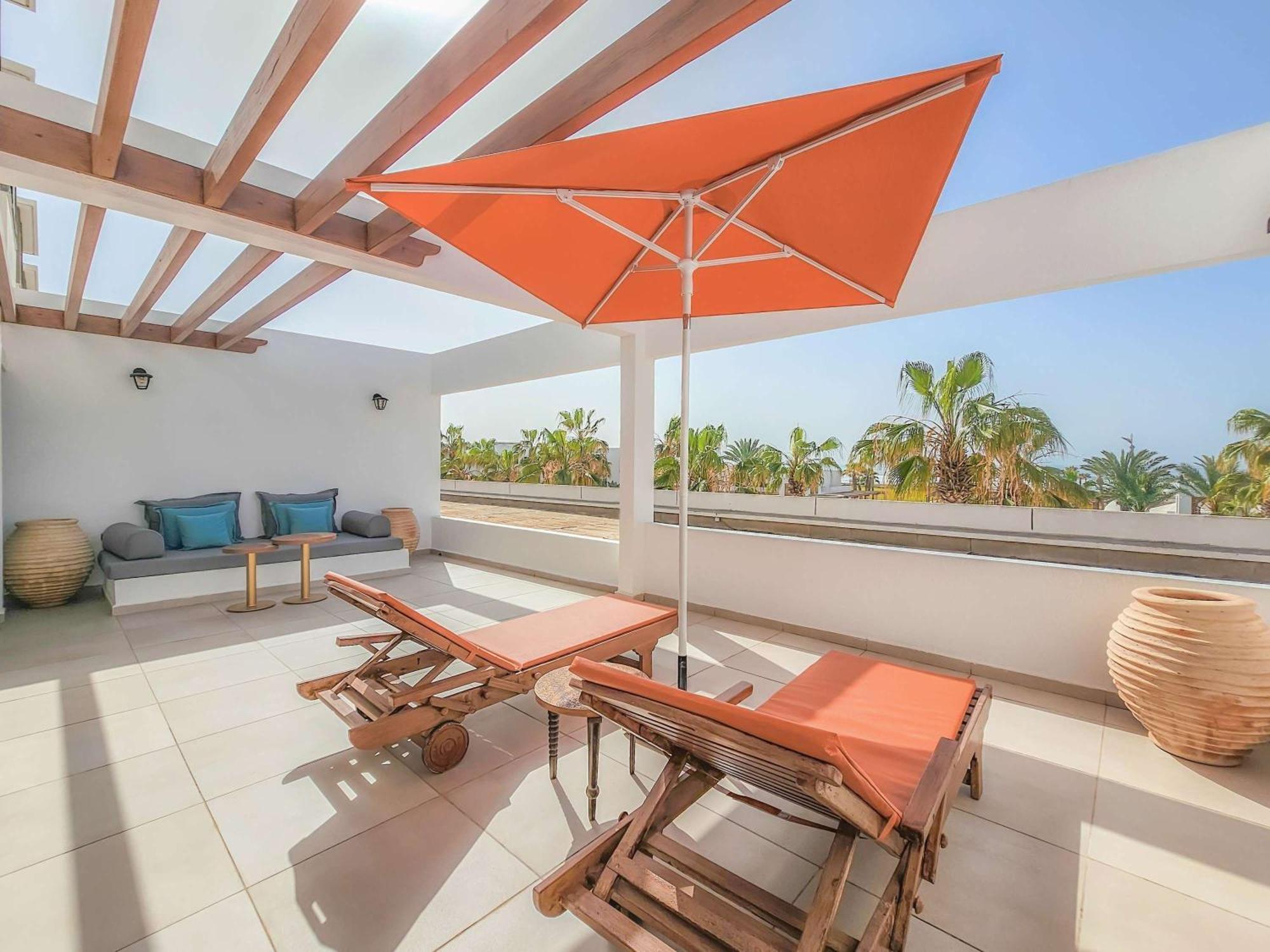 Sofitel Agadir Royal Bay Resort Bagian luar foto Rooftop at the hotel